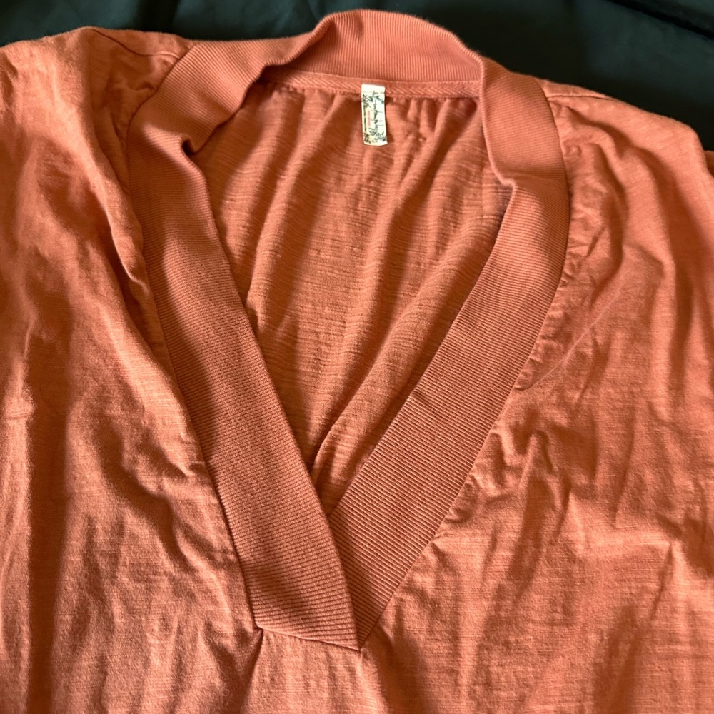 Free people Rust Ribbed jumpsuit - Picture 3 of 6